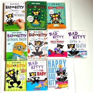 Bad Kitty Book Lot 9 Books First Editions